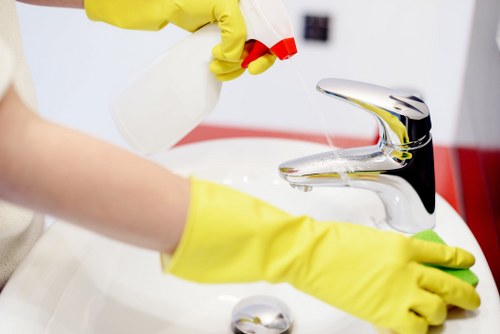 Commercial storefront window cleaning in Crystalpalace