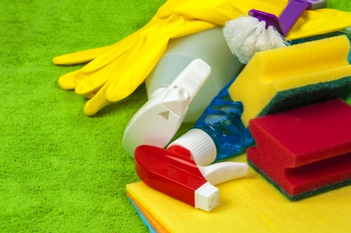 Customer booking a professional cleaning service in the UK