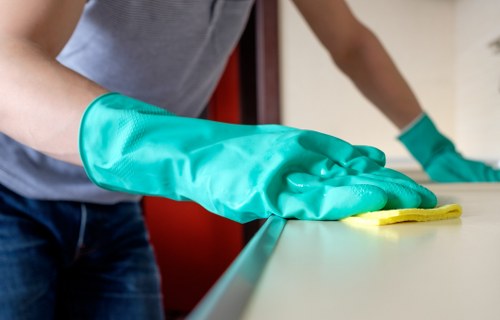 Reliable cleaners in Crystal Palace preparing a fresh living space