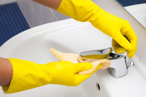 Deep cleaning hard floors in Crystalpalace with specialist equipment